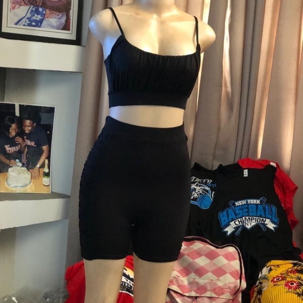 Active Sexy Cami bra top & shorts set